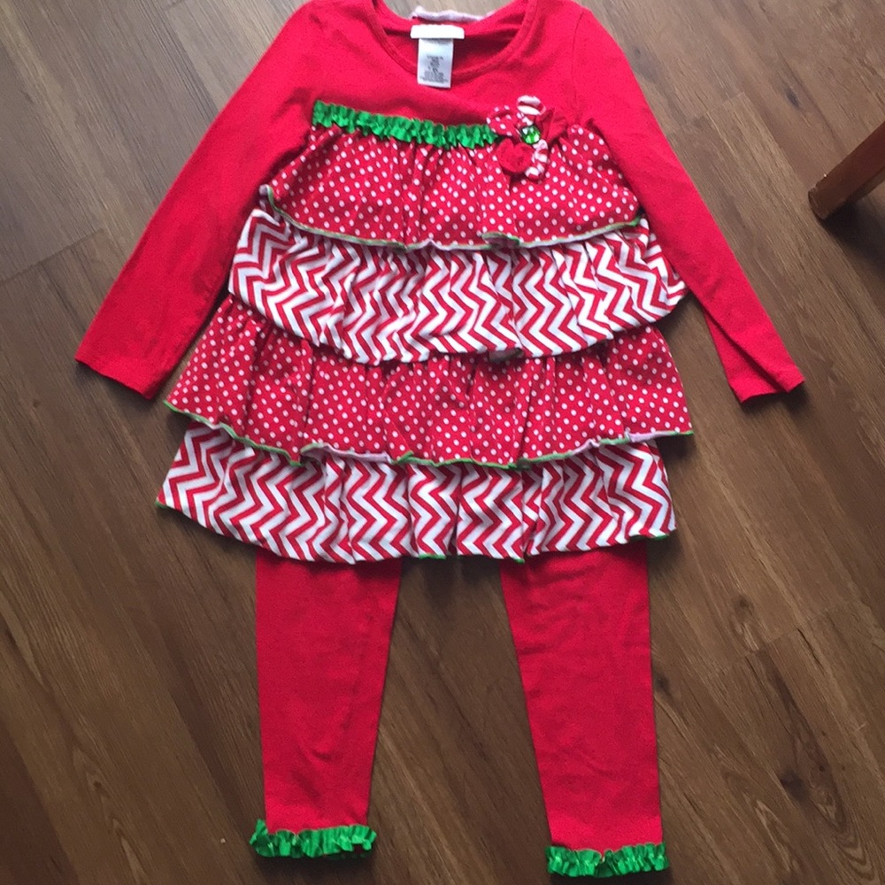 Bonnie Jean Christmas outfit size 6x
